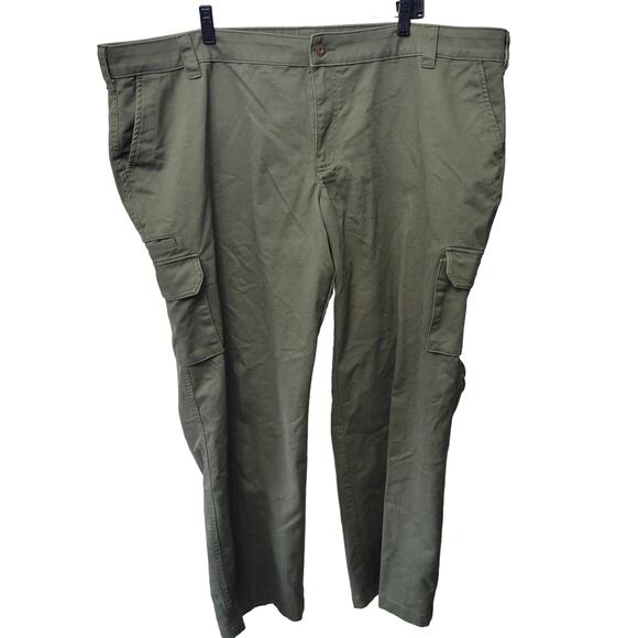 Dickies Women's Plus Size Relaxed Fit Stretch Cargo Straight Leg Pant size 24W - Picture 9 of 12